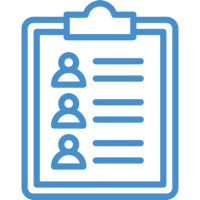 You shortlist & Interview them